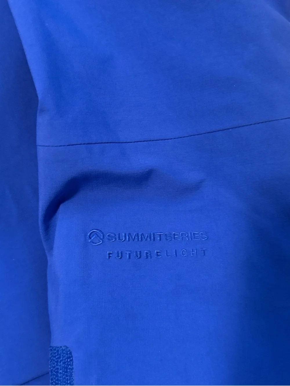 The North Face Summit Series Blue and Gray Technical Jacket - Picture 4 of 4